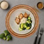 Klassieke Malse kip - Basmati rijst - Broccoli (HIGH PROTEIN)