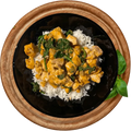  Thaise curry - Malse Kipfilet - Basmati rijst